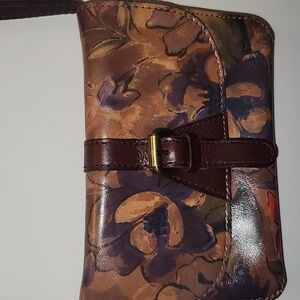 Patricia Nash Torri Floral Crossbody Bag